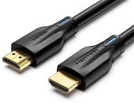 Video kábel Vention HDMI 2.1 Cable 2 m Black Metal Type - Video kabel