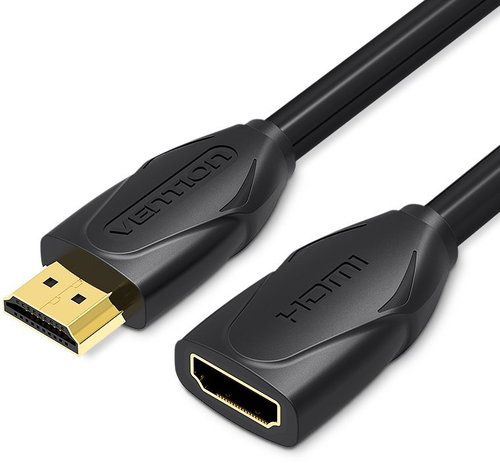 Vention HDMI 1.4 Extension Cable 5m Black - Videokabel - Hauptbild
