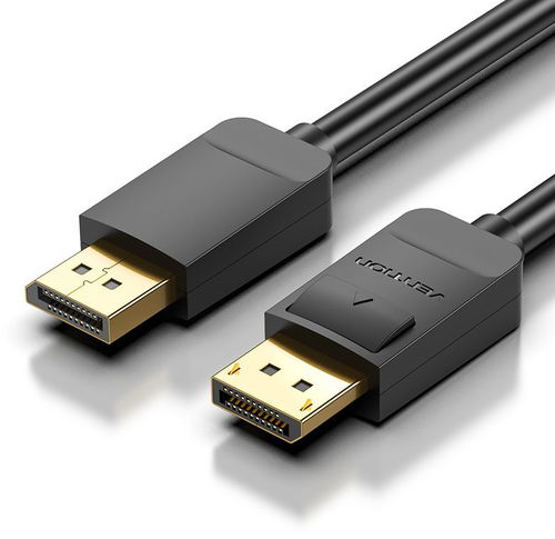 Vention DisplayPort (DP) Cable 1 m Black - Videokabel - Hauptbild