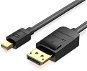 Video kabel Vention Mini DisplayPort to DisplayPort (DP) Cable 1.5m Black - Video kabel