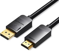 Vention DisplayPort (DP) to HDMI Cable 1,5 m Black - Video kábel