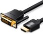 Video Cable Vention HDMI to DVI Cable, 1m, Black - Video kabel