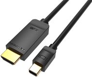 Video kábel Vention 4K Mini DisplayPort (miniDP) to HDMI Cable 3m Black - Video kabel