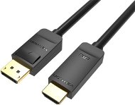 Vention 4K DisplayPort (DP) to HDMI Cable 2M Black - Video Cable