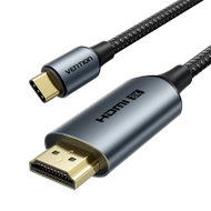 Vention Cotton Braided USB-C to HDMI-A 8K HD Cable 1.8m Grey Aluminium Alloy Type - Video Cable