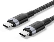 Vention USB 2.0 C Male to C Male 240W Cable 1m Black Aluminium Alloy Type - Data Cable