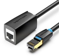 Vention Cat.8 SFTP Extension Patch Cable, 0.5m, fekete - Hálózati kábel