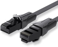 Vention Flat Cat.6 UTP Patch Cable 25m Black - Ethernet Cable