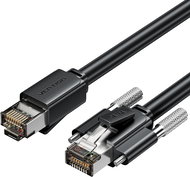 Vention Ultra-Flexible Cat6A SFTP Industrial Camera Ethernet Patch Cable 1M Black - Ethernet Cable