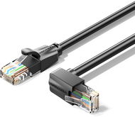 Vention Cat.6 UTP Downward Right Angle Ethernet Patch Cable 8M Black - Síťový kabel