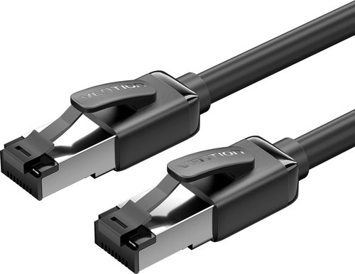 Vention LSZH Cat.8 SFTP Ethernet Patch Cable 8M Black - LAN-Kabel - Hauptbild