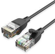 Vention CAT6a UTP Patch Cord Cable, 5m, fekete/sárga - Hálózati kábel