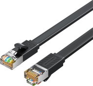 Vention Flat Cat.7 Ethernet Patch Cable 20M Black - Ethernet Cable
