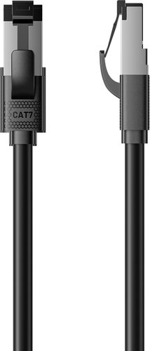 Vention Ultra-Flexible Cat7 SFTP Ethernet Patch Cable 1.5m Black - Ethernet Cable - Main image