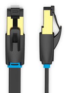 Vention Flat Cat.8 Patch Cable, 0.5m, Black - Ethernet Cable