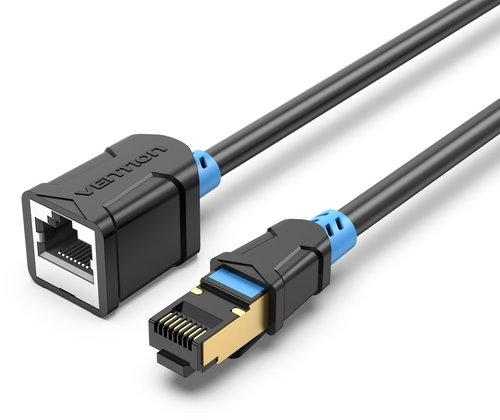 Vention Cat.6 SFTP Extension Patch Cable 2m Black - LAN-Kabel - Hauptbild
