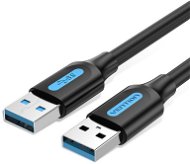 Vention USB 3.0 Male to USB Male Cable 1.5m Black PVC Type - Adatkábel