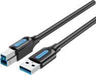 Vention USB 3.0 Male to USB-B Male Printer Cable 0.5 M Black PVC Type - Dátový kábel