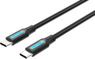 Vention Type-C (USB-C) 2.0 Male to USB-C Male Cable 1m Black PVC Type - Dátový kábel