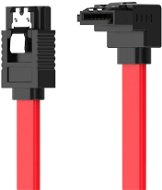 Datový kabel Vention SATA 3.0 90° Cable 0.5m Red - Datový kabel