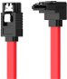 Vention SATA 3.0 90° Cable 0.5m Red - Datový kabel