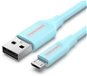 Vention USB 2.0 to Micro USB 2A Cable 1.5m Light Blue - Dátový kábel
