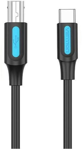 Vention Cable USB 2.0 a USB-C 2m Negro