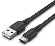 Vention USB 2.0 to USB-C 3A Cable 0.25m Black - Adatkábel