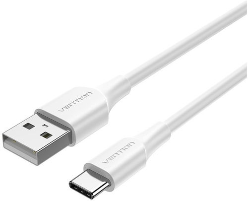 Vention USB 2.0 to USB-C 3A Cable 1.5M White - Datový kabel - Hlavní obrázek