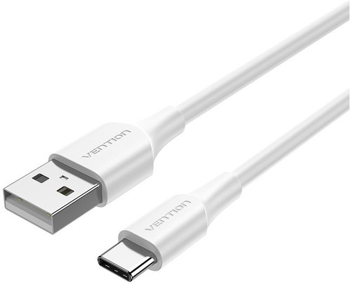 Vention USB 2.0 to USB-C 3A Cable 2M White - Datenkabel - Hauptbild