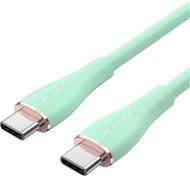 Vention USB-C 2.0 Silicone Durable 5A Cable 1m Light Green Silicone Type - Data Cable