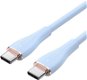 Vention USB-C 2.0 Silicone Durable 5A Cable 1m Light Blue Silicone Type - Data Cable
