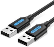 Vention USB 2.0 Male to USB Male Cable 1m Black PVC Type - Adatkábel