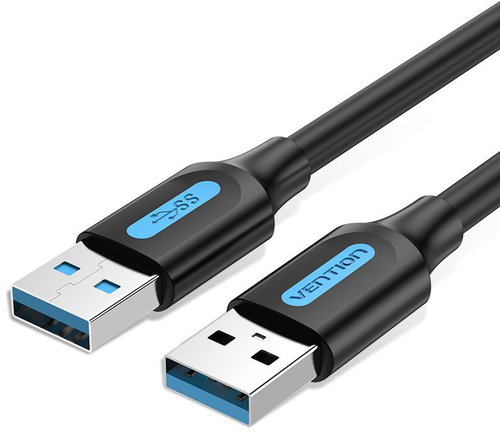 Vention USB 3.0 Male to USB Male Cable 0.5m Black PVC Type - Datenkabel - Hauptbild