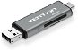 Vention USB2.0 Multi-function Card Reader Gray - Kártyaolvasó
