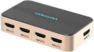 Switch Vention 5 In 1 Out HDMI Switcher Gold - Switch