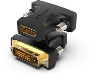 Vention HDMI (F) to DVI (24+1) Male Adapter Black - Átalakító