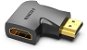 Vention HDMI 90 Degree Male to Female Vertical Flat Adapter Black - Adapter