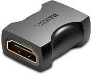 Vention HDMI Female to Female Coupler Adapter Black 2 Pack - Kábelcsatlakozó