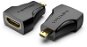 Vention Micro HDMI (M) to HDMI (F) Adaptér Black - Redukcia