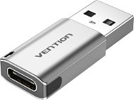 Átalakító Vention USB 3.0 (M) to USB-C (F) Adapter Gray Aluminum Alloy Type - Redukce