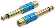 Vention 6.3mm Male Jack to RCA Female Audio Adapter Gold - Adapter
