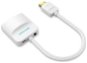 Vention HDMI to VGA Converter with Female Micro USB and Audio Port 0.15m White - Adapter