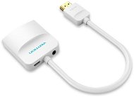 Vention HDMI to VGA Converter with Female Micro USB and Audio Port 0.15m White - Adapter