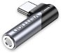 Vention USB-C Male to 3.5mm Female Audio Adapter Gray Aluminum Alloy Type - Átalakító