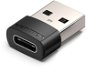 Átalakító Vention USB 2.0 (M) to USB-C (F) OTG Adapter Black PVC Type - Redukce