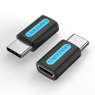 Vention USB-C (M) to Micro USB 2.0 (F) Adapter Black PVC Type - Átalakító