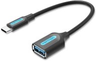 Vention USB-C 3.2 Gen 1 (M) to USB-A (F) OTG Cable 0.15M Black PVC Type - Átalakító