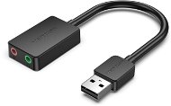 Vention 2-port USB External Sound Card 0.15M Black - Externe Soundkarte