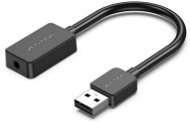Vention 1-port USB External Sound Card 0,15 m Black (OMTP-CTIA) - Externá zvuková karta